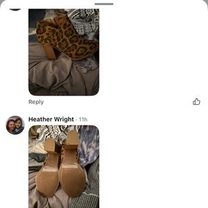 Stylish Leopard Print Wedge Ankle Boots